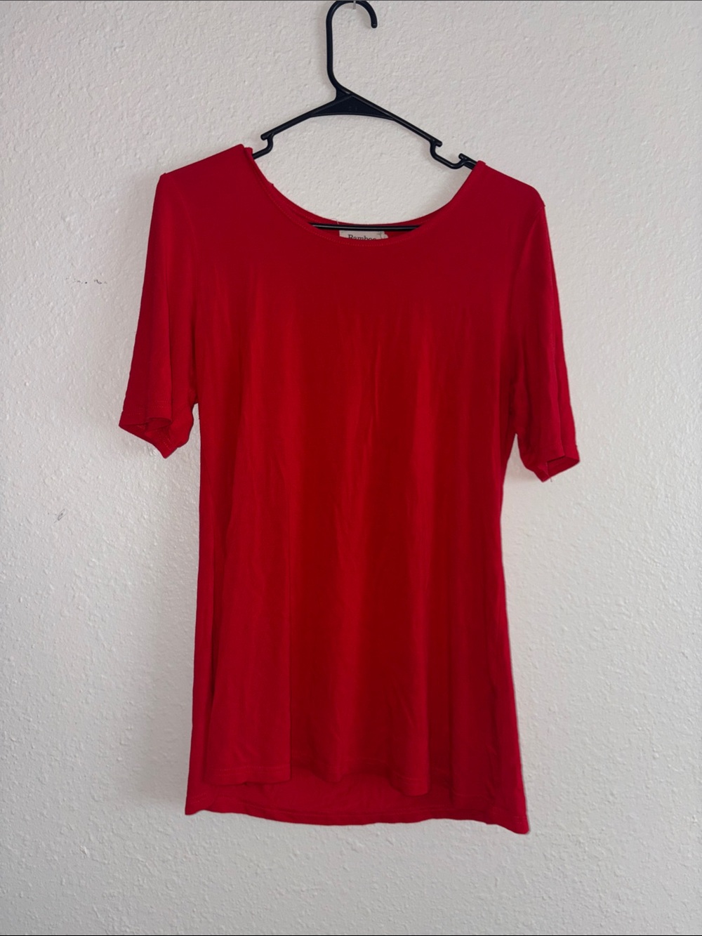 Bamboo by Creation Red TopFINAL PRICE